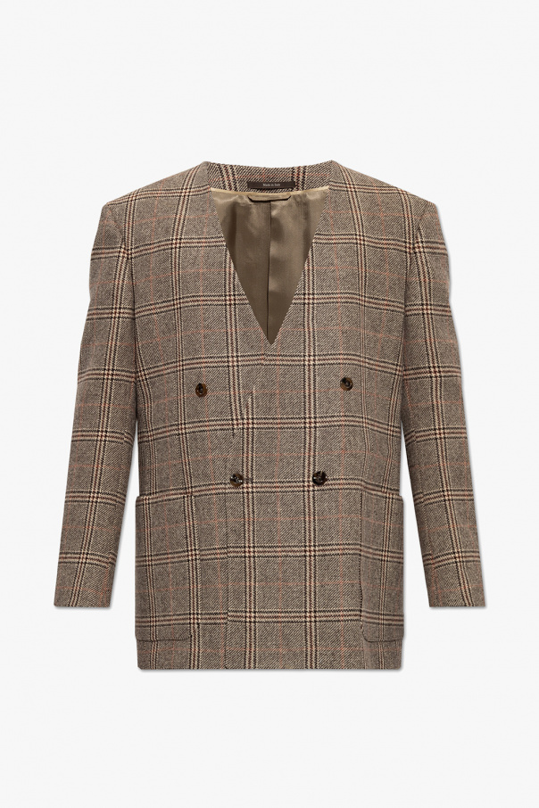 Gucci Checked Blazer | Men's Clothing | Vitkac